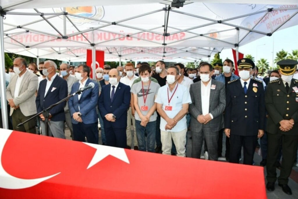 Şehit Polis Memuru Adem Keskin dualarla uğurlandı