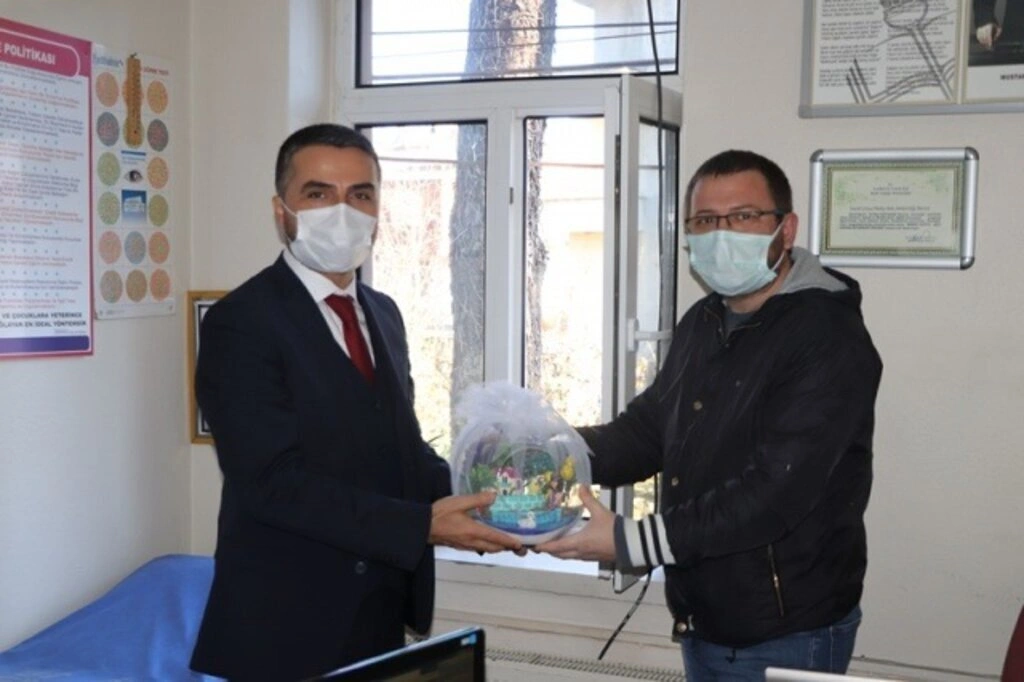 Başkan Kalaycı Sağlık Çalışanlarını Unutmadı, Yeni Yıllarını Kutladı