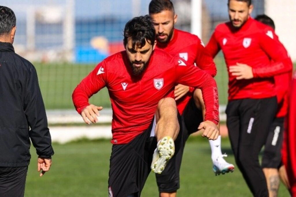 Yılport Samsunspor Antreman fotoğrafları