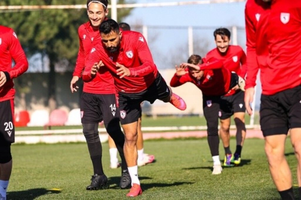 Yılport Samsunspor Antreman fotoğrafları