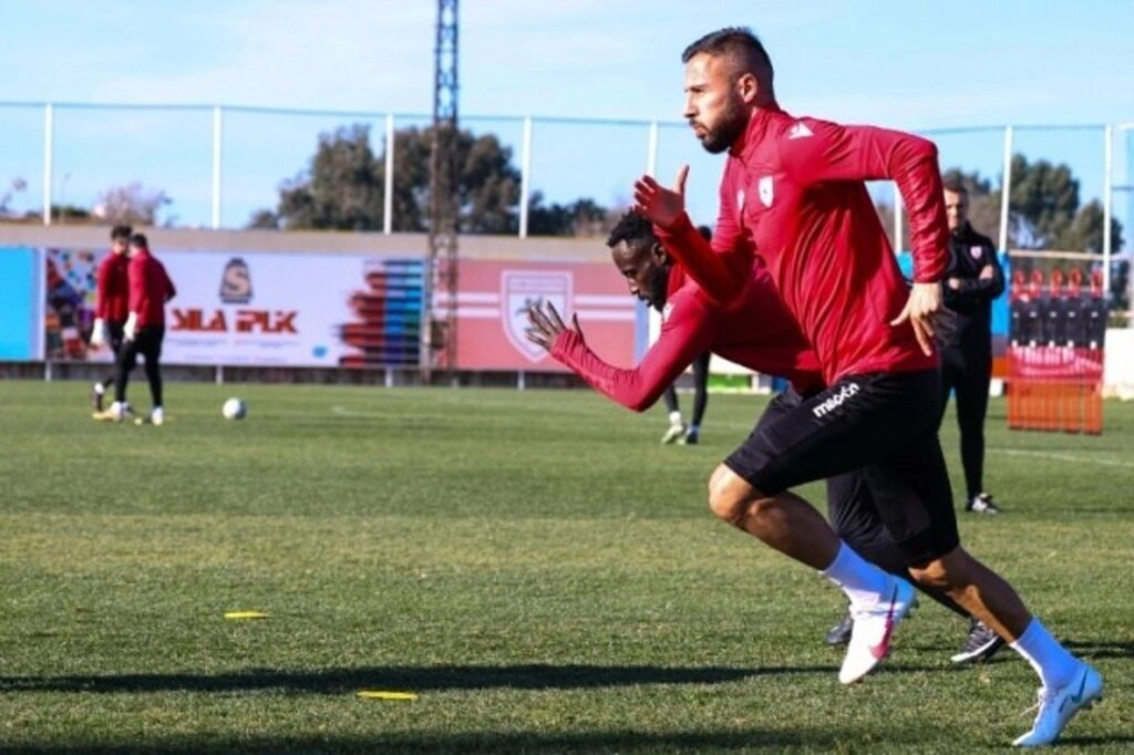 Yılport Samsunspor Antreman fotoğrafları
