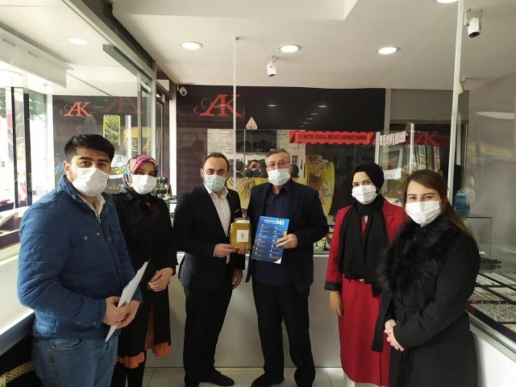 AK Parti Kavak Teşkilatı, çalışmalarını yoğun bir şekilde gerçekleştiriyor