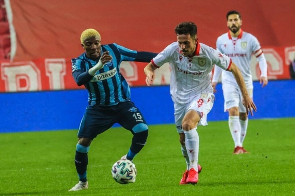Samsunspor Adana Demirspor maç fotoğrafları