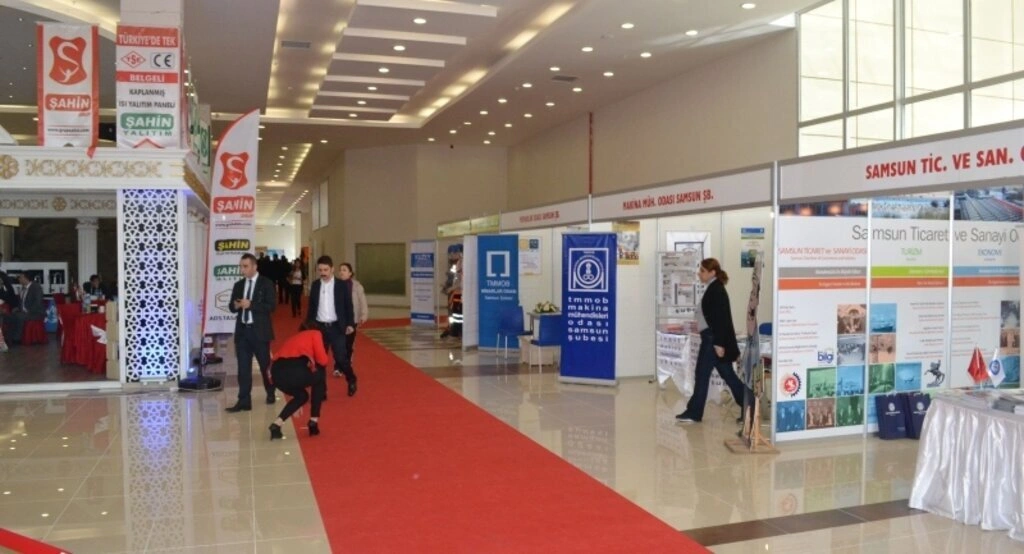 Samsun İnşaat Fuarı devam ediyor
