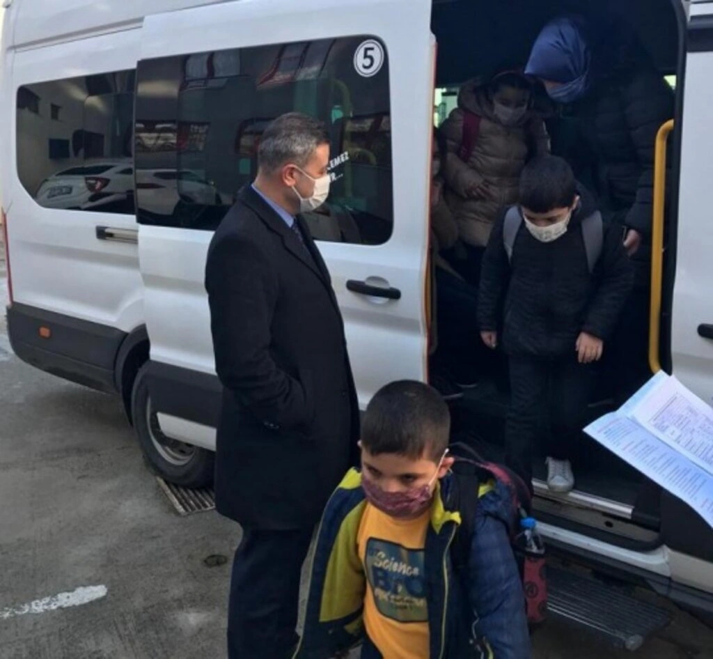 İlkadım’da Okul Servislerinde Tematik Denetim Yapıldı