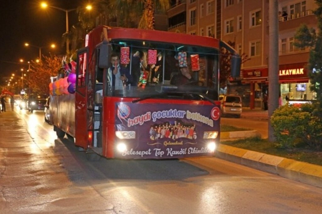 Bafra'da 600 yıllık gelenek, Selesepet Top Kandil