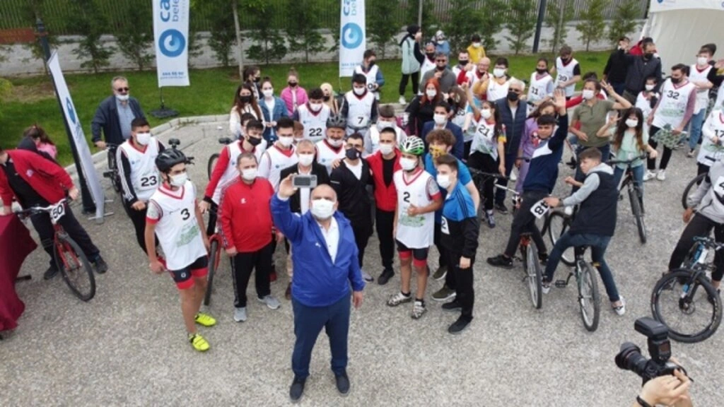 Canik'te Bisiklet Şenliği'ne büyük ilgi