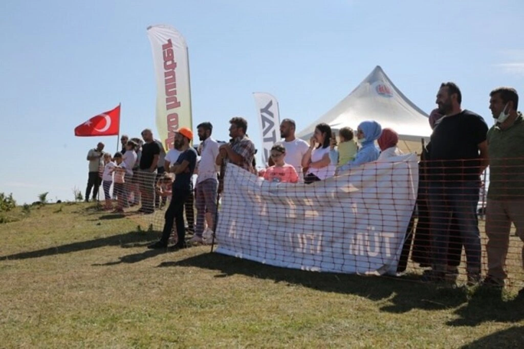Atakum’da trap atışları nefes kesti