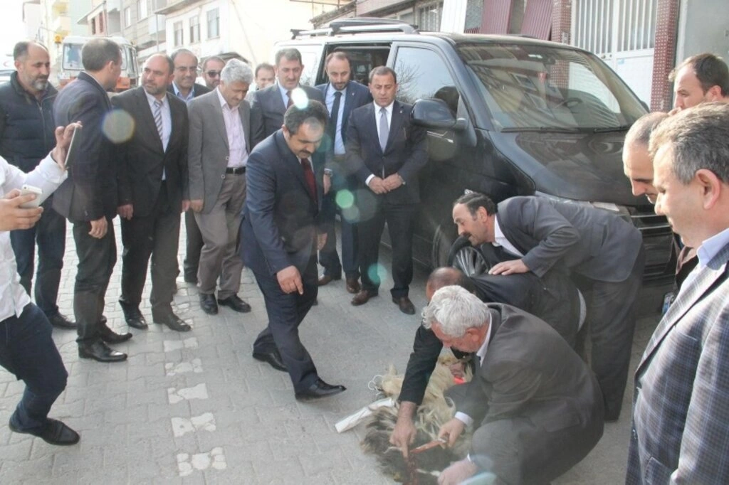 Fuat Köktaş için kurban kesildi