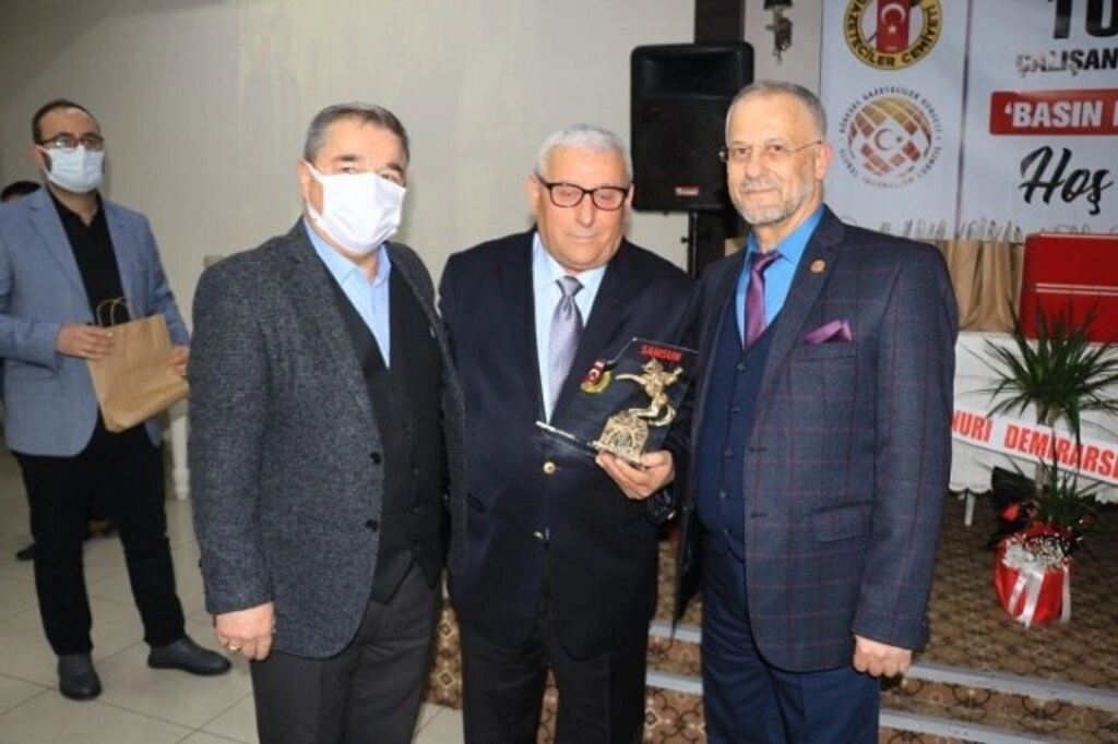 Samsun Basın Emek Ödülleri sahiplerini buldu