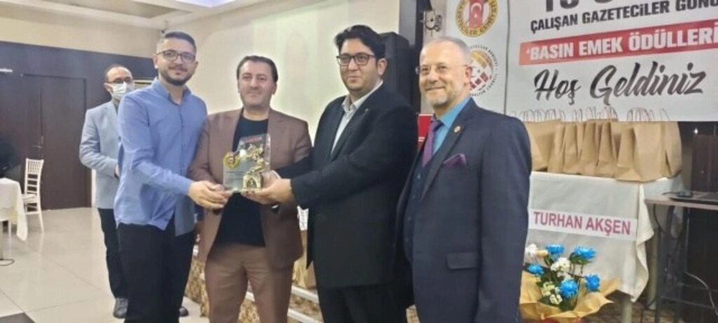 Samsun Basın Emek Ödülleri sahiplerini buldu