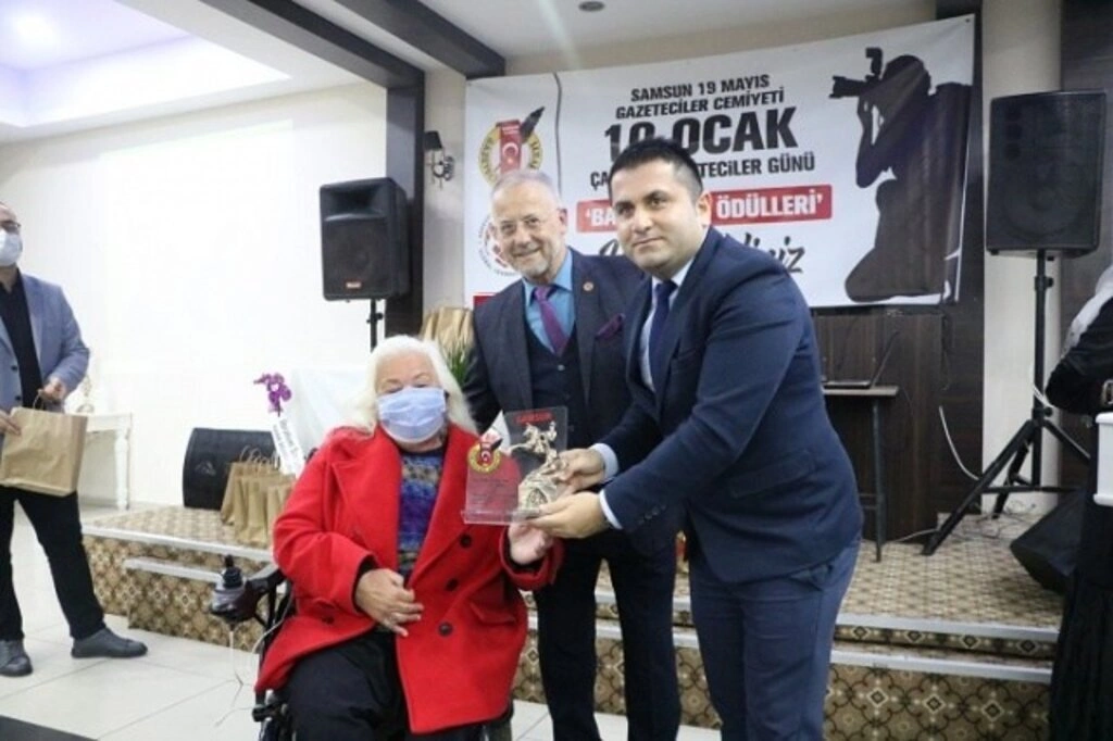 Samsun Basın Emek Ödülleri sahiplerini buldu