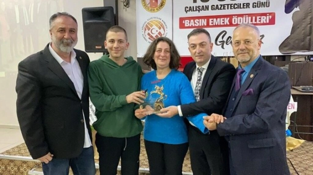 Samsun Basın Emek Ödülleri sahiplerini buldu