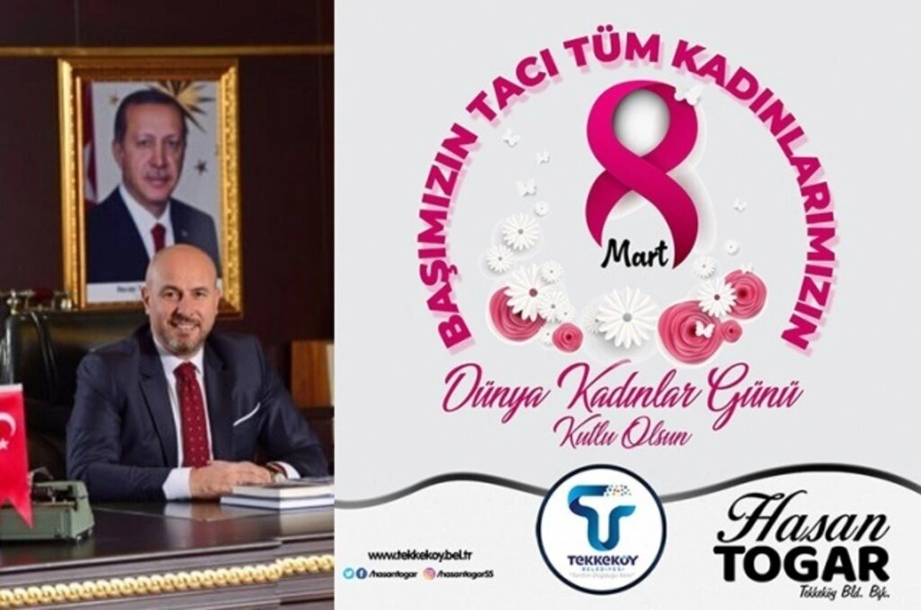 Başkan Hasan Togar'dan Kadınlar Günü Mesajı