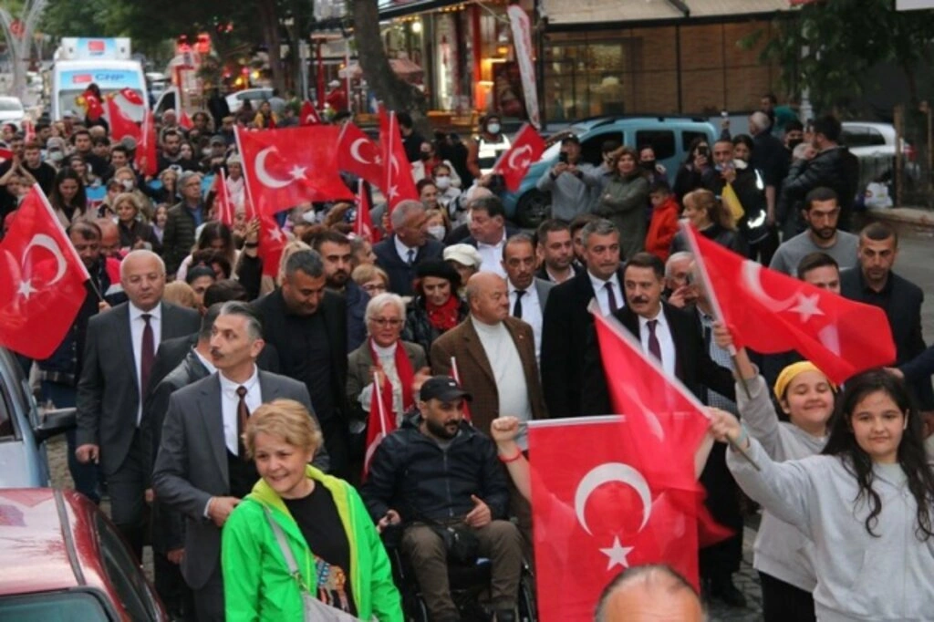 Samsun'da 19 Mayıs kutlamaları nefes kesiyor
