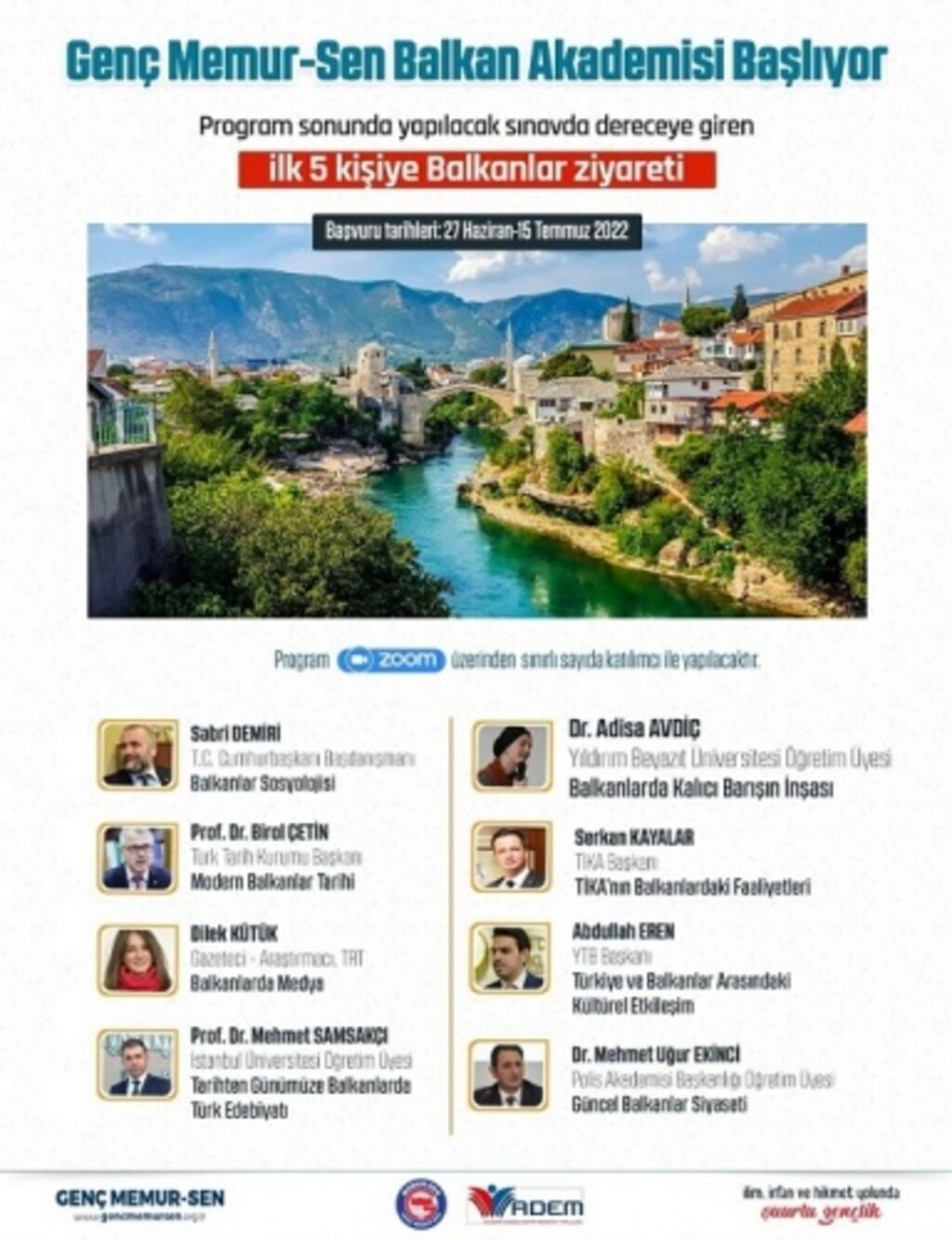 Genç Memur-Sen Balkan Akademisi Başlıyor
