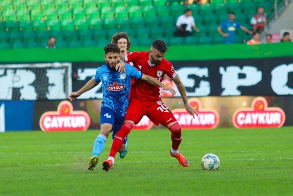 Samsunspor Çaykur Rizespor maç sonucu! Samsunspor Puan Durumu