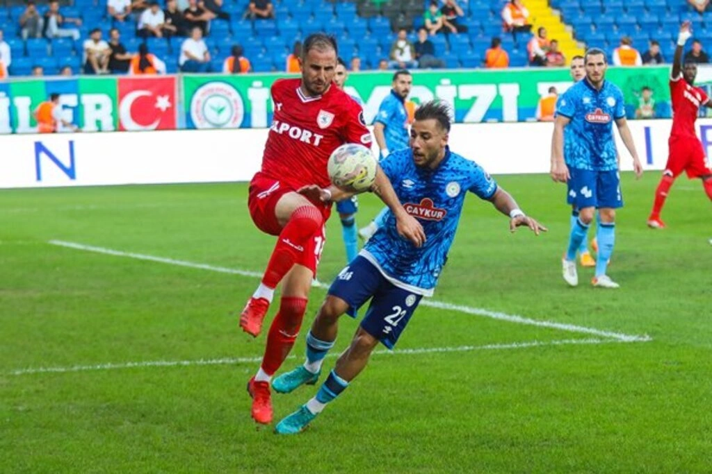 Samsunspor Çaykur Rizespor maç sonucu! Samsunspor Puan Durumu