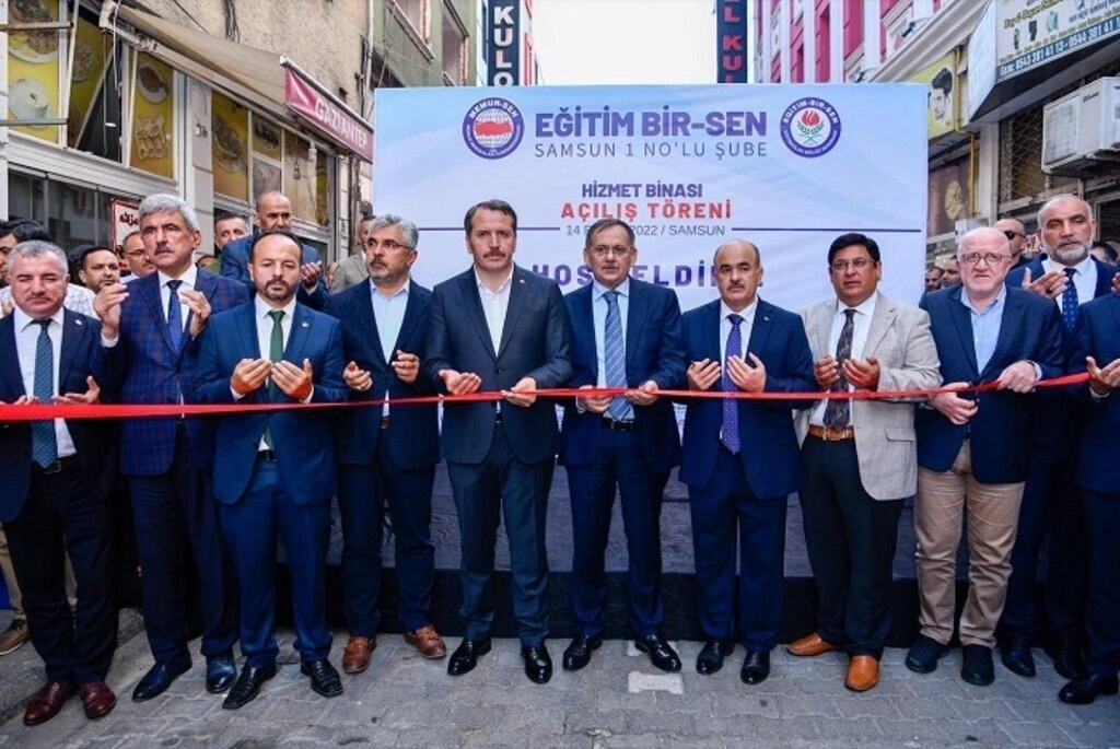 Eğitim Bir-Sen Samsun 1 No'lu Şubesi yeni hizmet binası açıldı