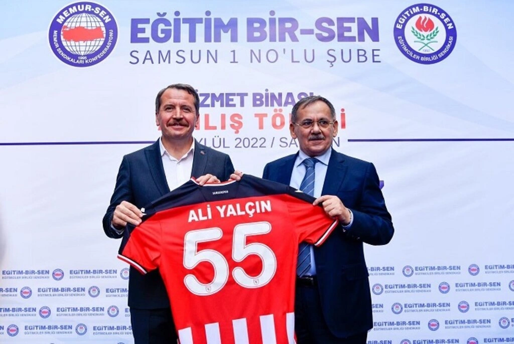 Eğitim Bir-Sen Samsun 1 No'lu Şubesi yeni hizmet binası açıldı