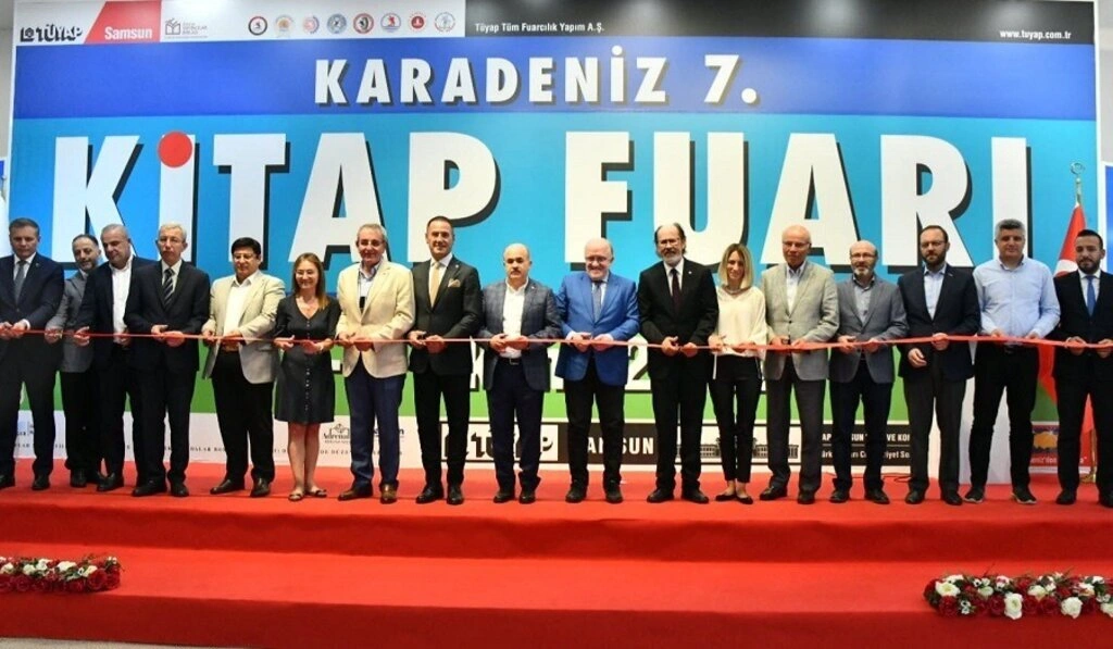 Karadeniz 7. Kitap Fuarı açıldı! Samsun Kitap Fuarı ziyarete açıldı!