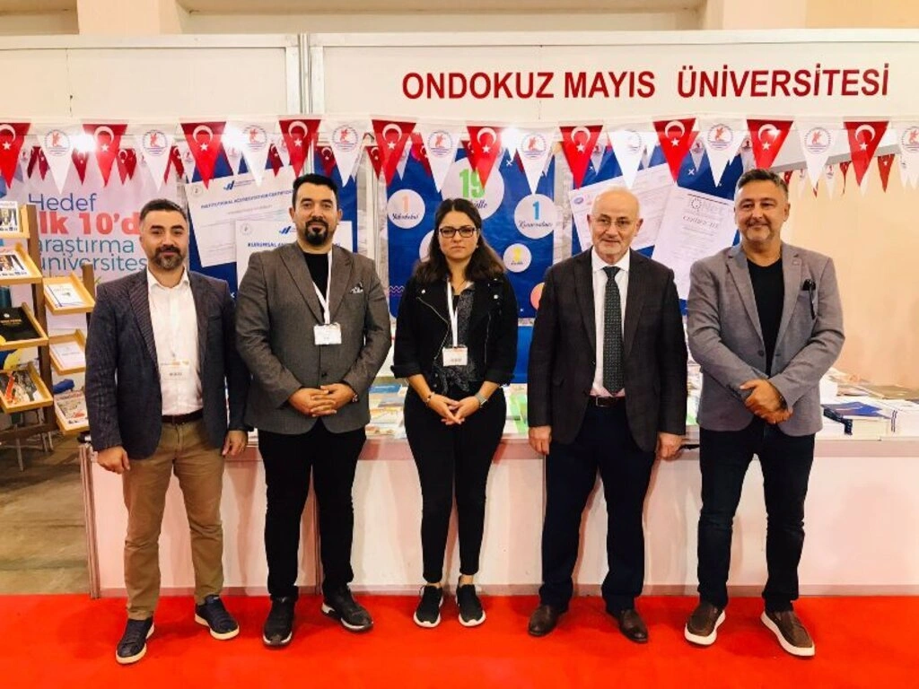 Karadeniz 7. Kitap Fuarı’nda OMÜ standına yoğun ilgi