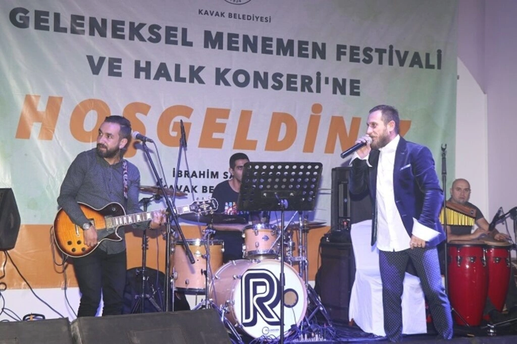 Kavak'ta Menemen Festivali coşkusu