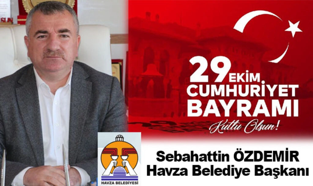 Başkan Özdemir'den 29 Ekim Mesajı