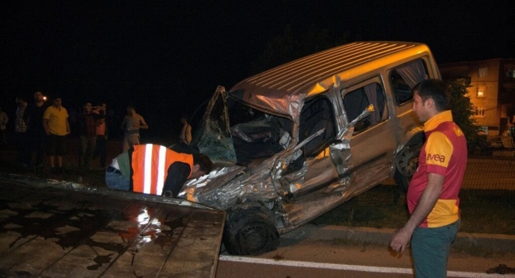 Samsun'da trafik kazası: 11 yaralı