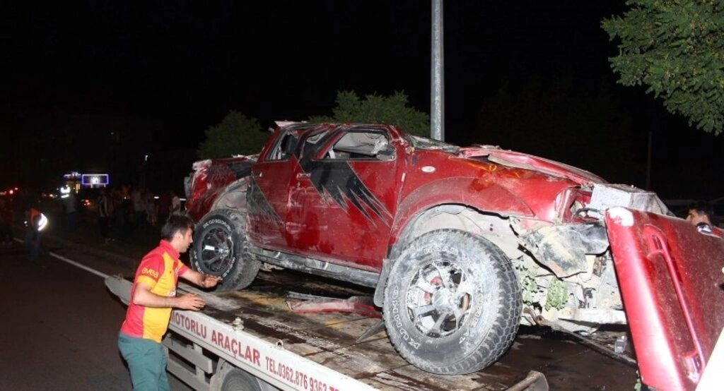Samsun'da trafik kazası: 11 yaralı