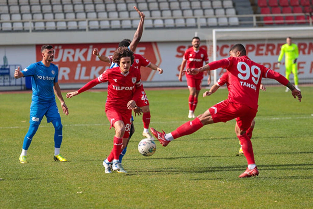 Samsunspor Tuzlaspor'u 2-1 mağlup etti! Samsunspor maç sonucu, puan durumu
