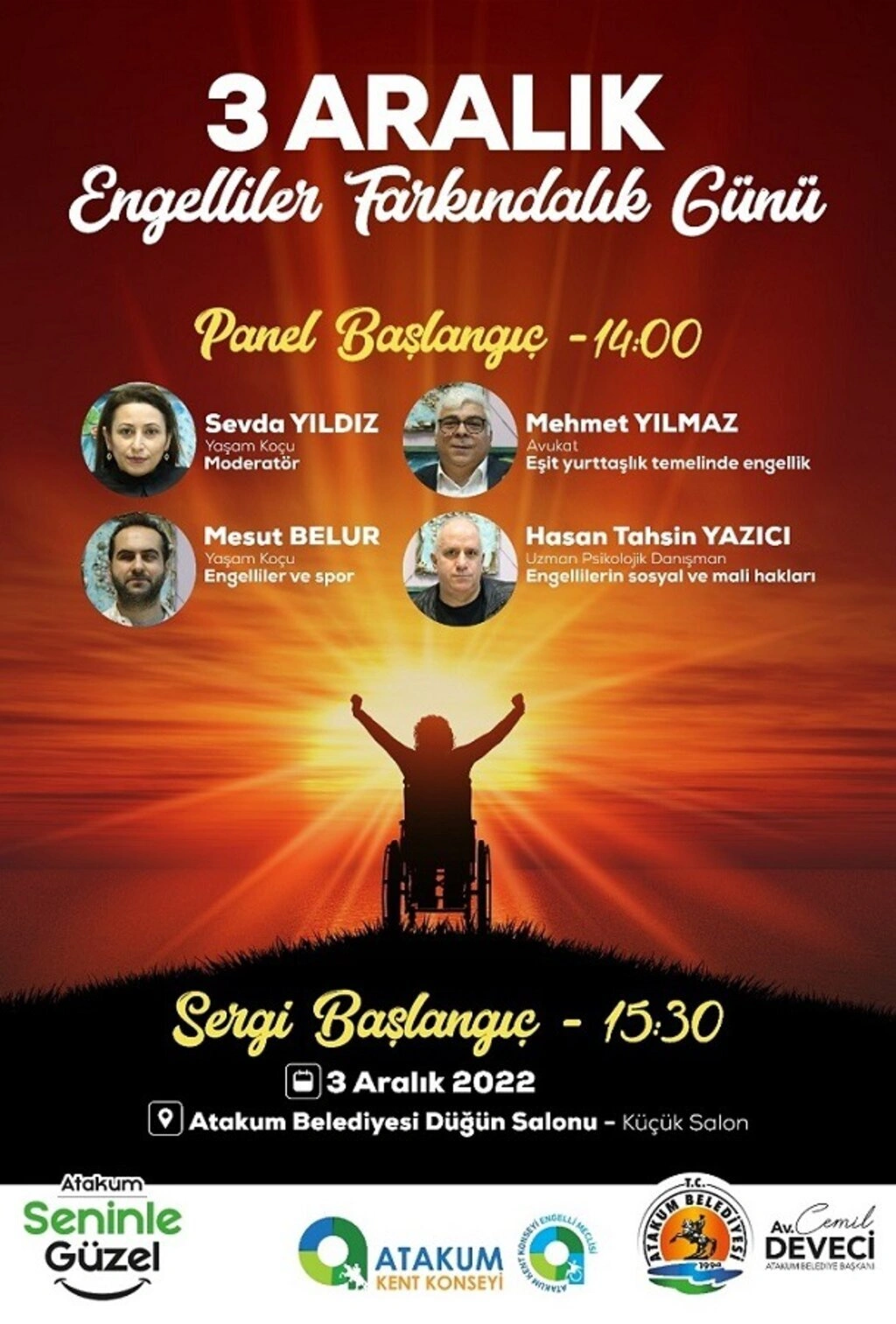 Atakum Belediyesi’nden engelsiz panel