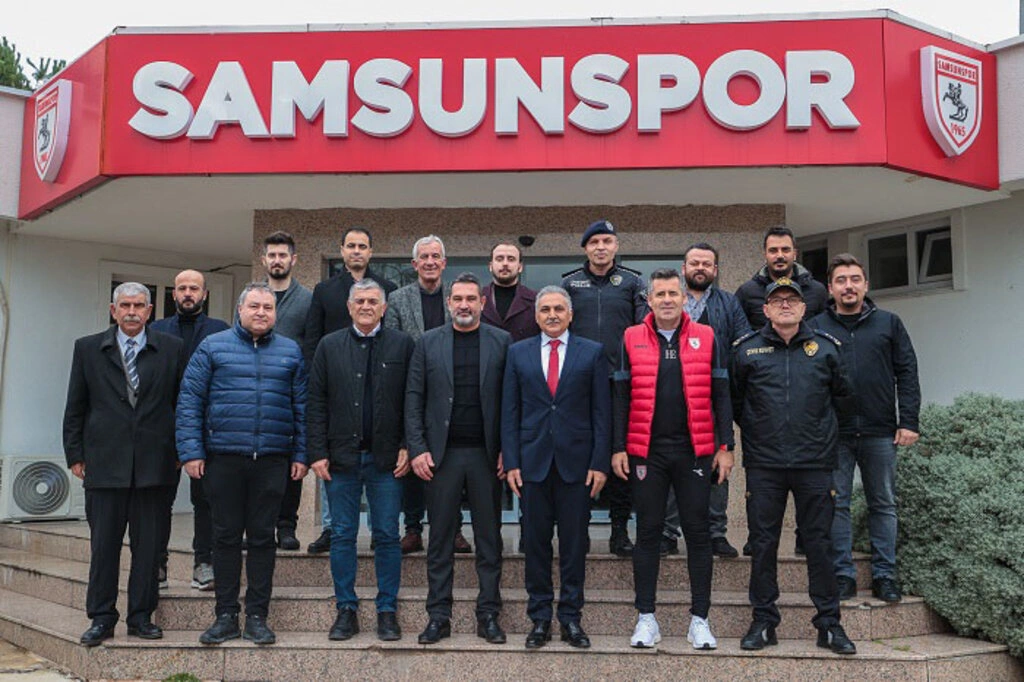 İl Emniyet Müdürlüğü'nden Samsunspor'a ziyaret
