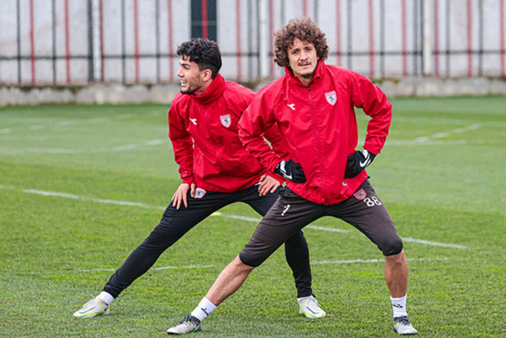 Samsunspor Erzurumspor maçı hazırlıklarını tamamladı