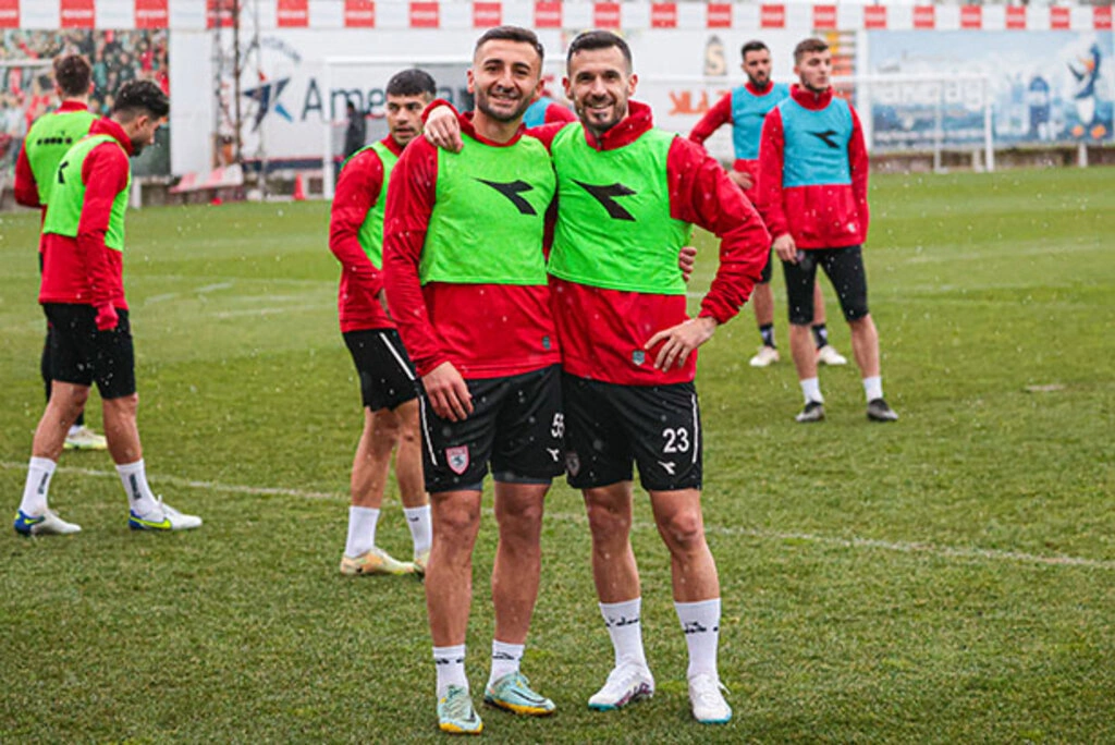 Samsunspor Erzurumspor maçı hazırlıklarını tamamladı