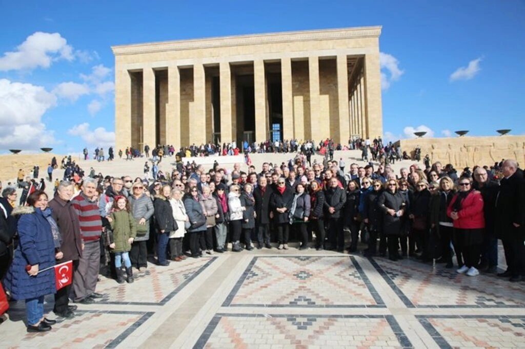 Samsun’da yaşayan mübadiller Anıtkabir’de