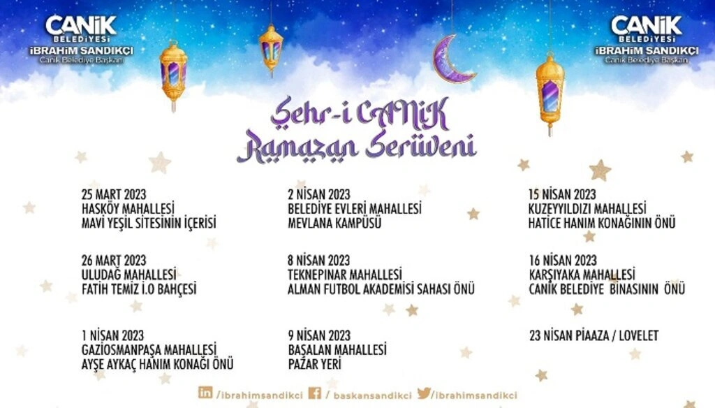 Canik'te Ramazan Serüveni Ödüllerle Etkinliklerle Dolu Dizgin Devam Ediyor