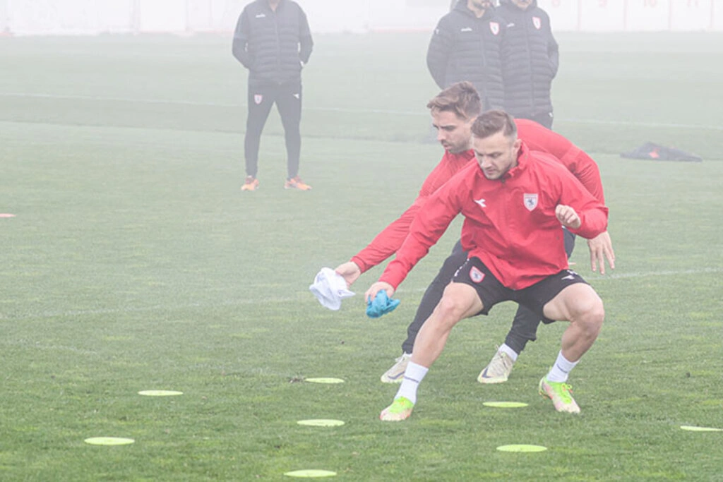 Samsunspor Boluspor maçı hazırlıklarını sürdürüyor