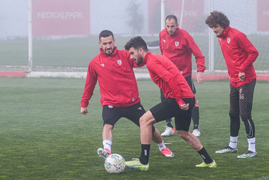 Samsunspor Boluspor maçı hazırlıklarını sürdürüyor