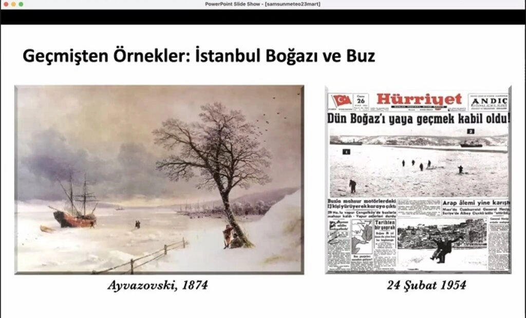 Samsun Üniversitesi'nde Dünya Meteoroloji Günü etkinliği