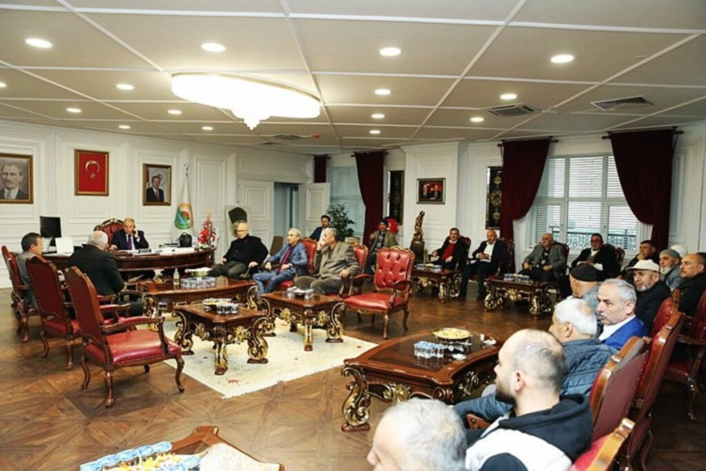 İlkadım Belediyesi'nde bayramlaşma töreni