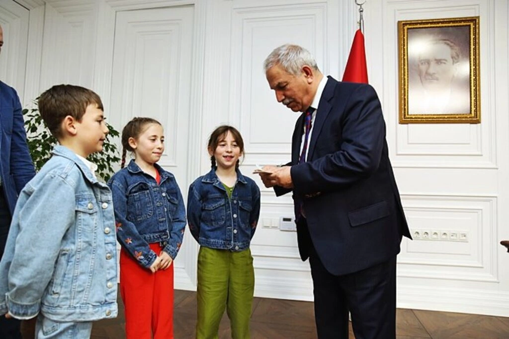 İlkadım Belediyesi'nde bayramlaşma töreni