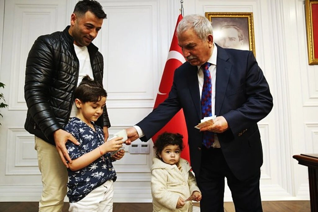 İlkadım Belediyesi'nde bayramlaşma töreni