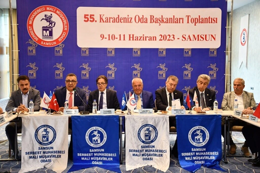 55. Karadeniz Oda Başkanları Toplantısı Samsun SMMMO ev sahipliğinde gerçekleşti