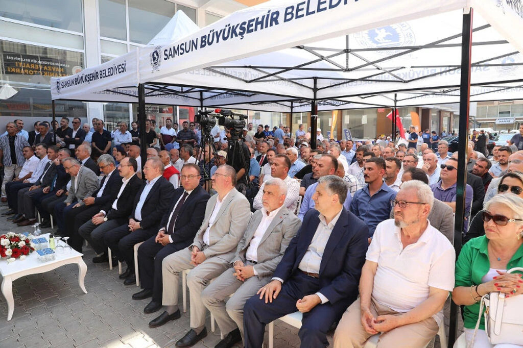 Havza Mekanik Katlı Otopark için muhteşem açılış