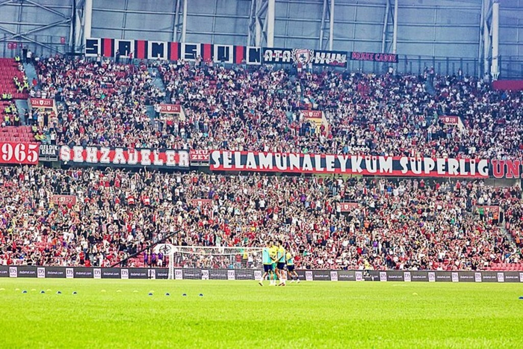 Samsunspor Fenerbahçe maçının özel fotoğrafları