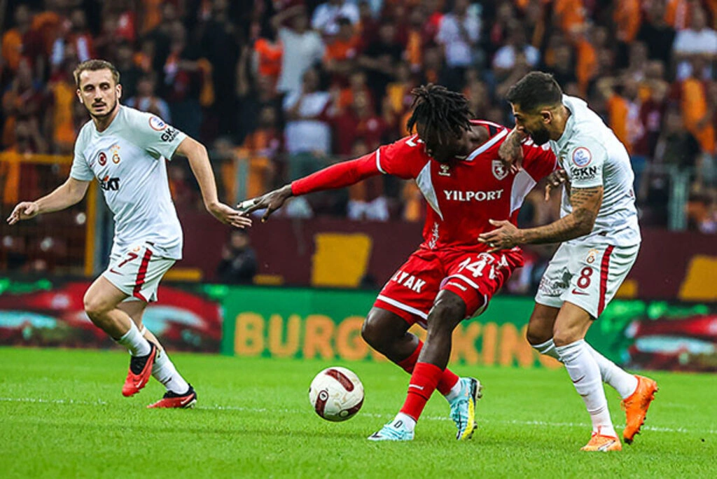 Galatasaray Samsunspor fotoğrafları! Samsunspor'da 3 yeni transfer 11'de