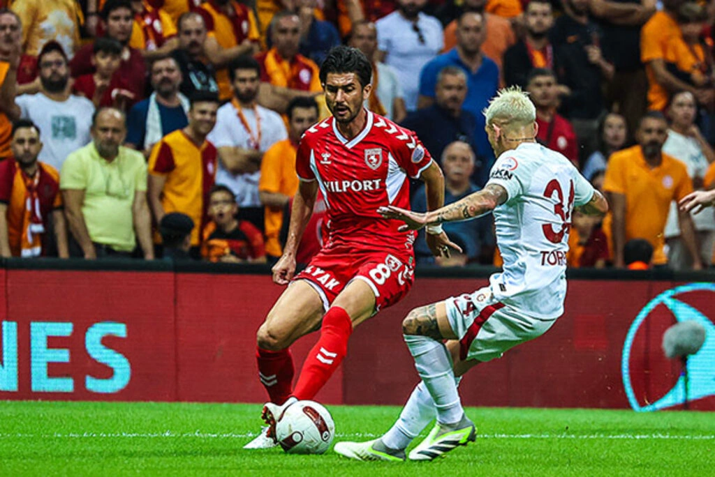 Galatasaray Samsunspor fotoğrafları! Samsunspor'da 3 yeni transfer 11'de