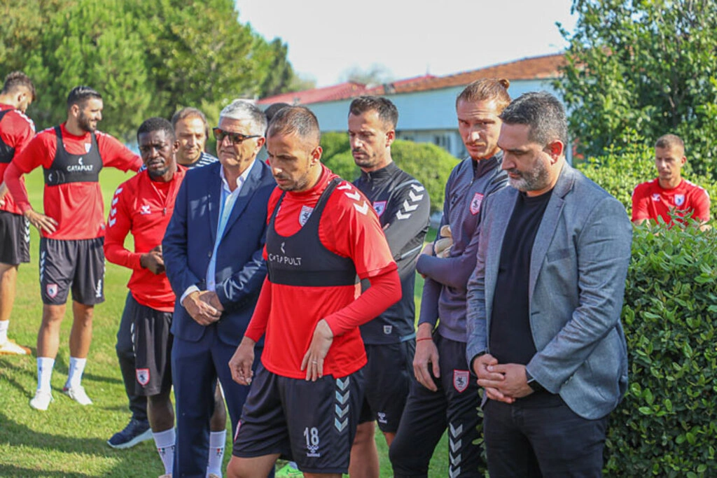 Samsunspor kurban kesti