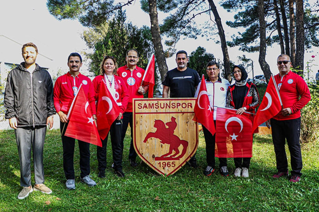 Samsun'da 100. Yıl Adalet Spor Oyunları Etkinliği Bayrak Yürüyüşü